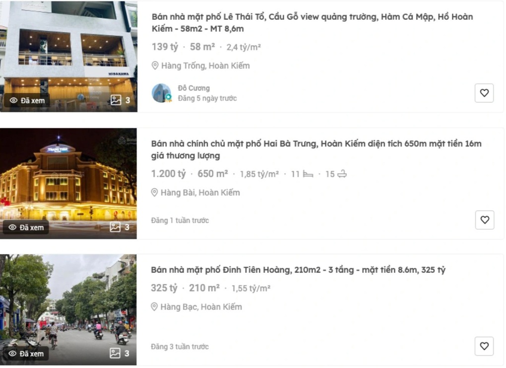 Bảng Giá Đất Hà Nội