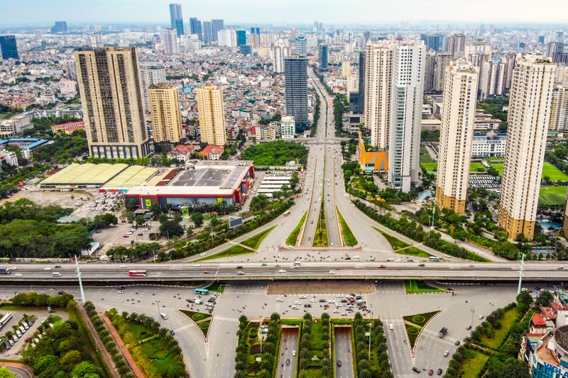 Hà Nội phát triển mạnh mẽ hạ tầng giao thông